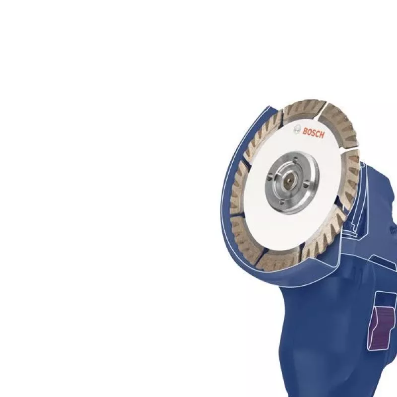 BOSCH Disco de corte para aço inoxidável e metal, Ø 125 mm, 100 unidades em balde (furo 22,23 mm, A 60 T BF)