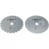 BOSCH POWERTOOLS PRO Wood Lâmina de serra circular a bateria 165 mm (pack promocional de 2)