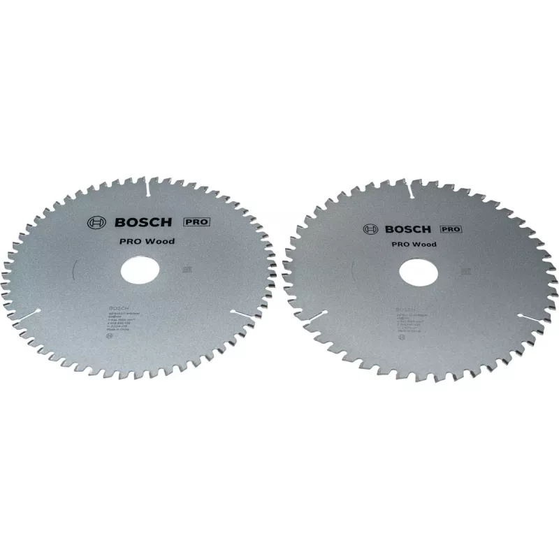 BOSCH POWERTOOLS PRO Wood Lâmina de serra circular 216 mm (pack promocional de 2)