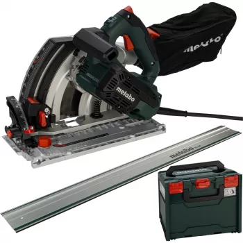 Metabo KT 66 BL + FS 160 serra circular manual 1200W sem escovas com calha de guia