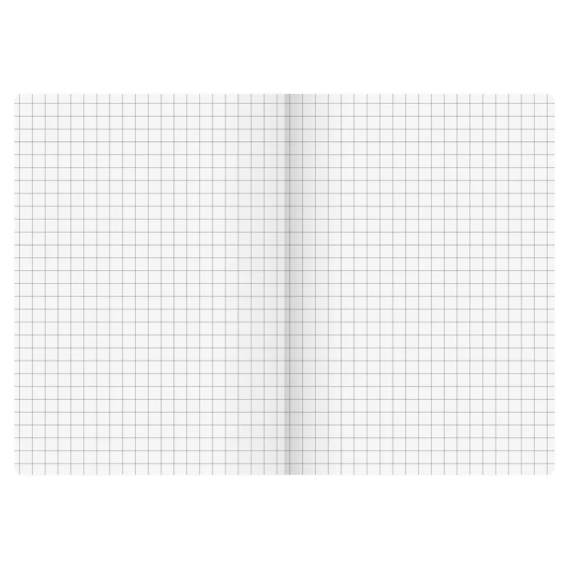 BRUNNEN FACT!plus caderno A6 quadriculado 96 folhas preto 104367290