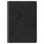 BRUNNEN FACT!plus caderno A5 quadriculado 96 folhas preto