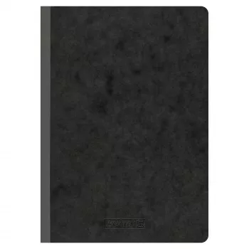 BRUNNEN FACT!plus caderno 104357390 A5 pontilhado 96 folhas preto