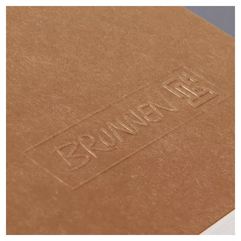 BRUNNEN FACT!plus caderno A4 quadriculado 96 folhas castanho 104347270