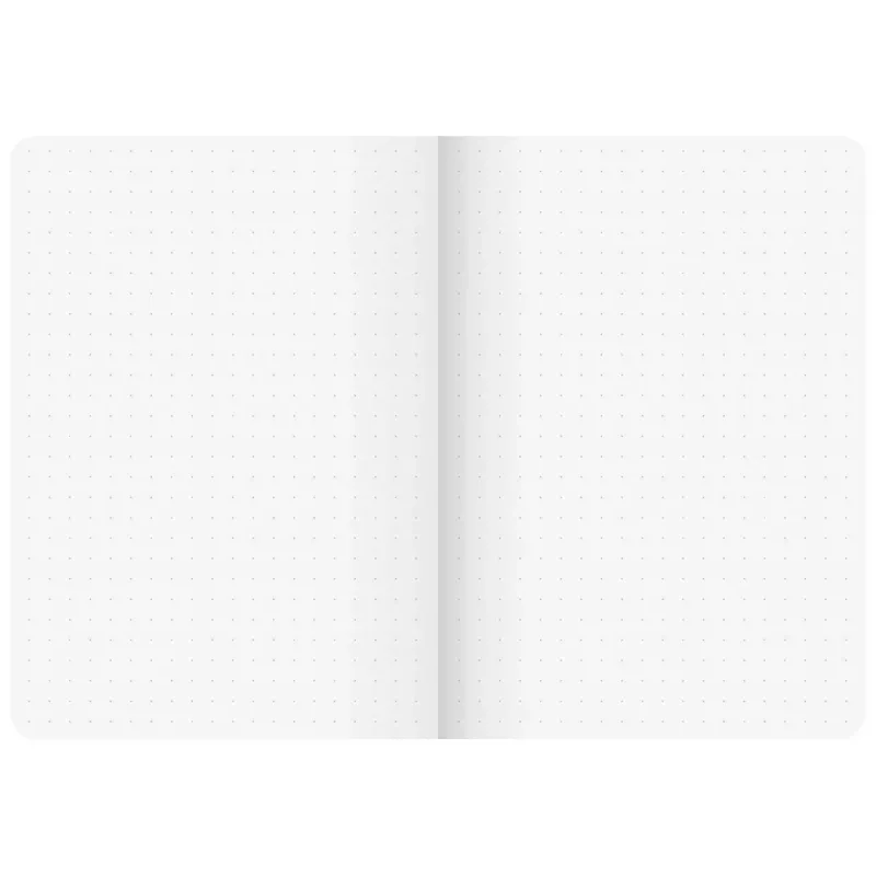 BRUNNEN FACT!plus caderno DIN A6 pontilhado