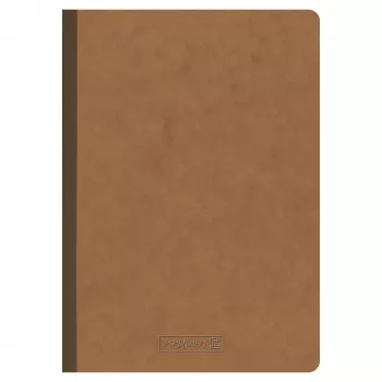 BRUNNEN FACT!plus caderno A5 pontilhado 96 folhas castanho