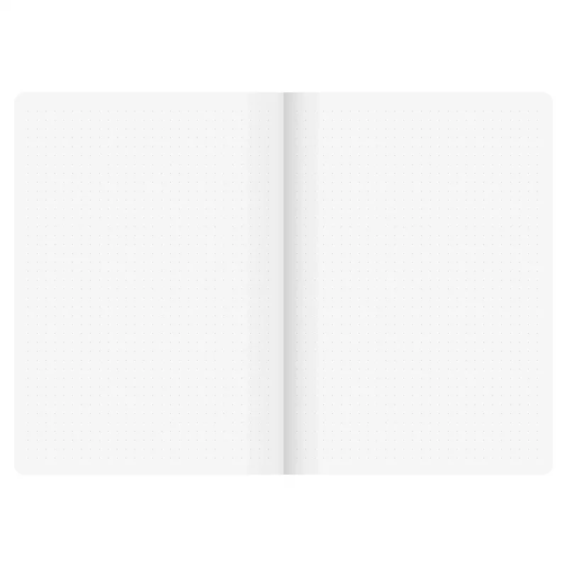 BRUNNEN FACT!plus caderno A5 pontilhado 96 folhas castanho