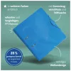 BRUNNEN WAVE dossier de alavanca com tampa azul-céu plástico 7,0 cm DIN A4