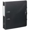 BRUNNEN WAVE Dossier de alavanca Onyx Black plástico 7,0 cm DIN A4
