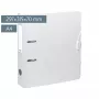 BRUNNEN WAVE dossier de alavanca branco plástico 7,0 cm DIN A4