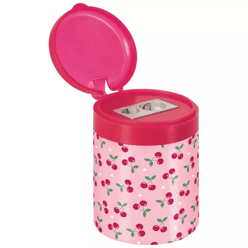 Afia-lápis duplo BRUNNEN rosa
