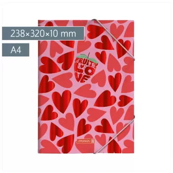 Dossier BRUNNEN Fruity Love Collection A4 rosa/vermelho, 1 unid. (1041604522)