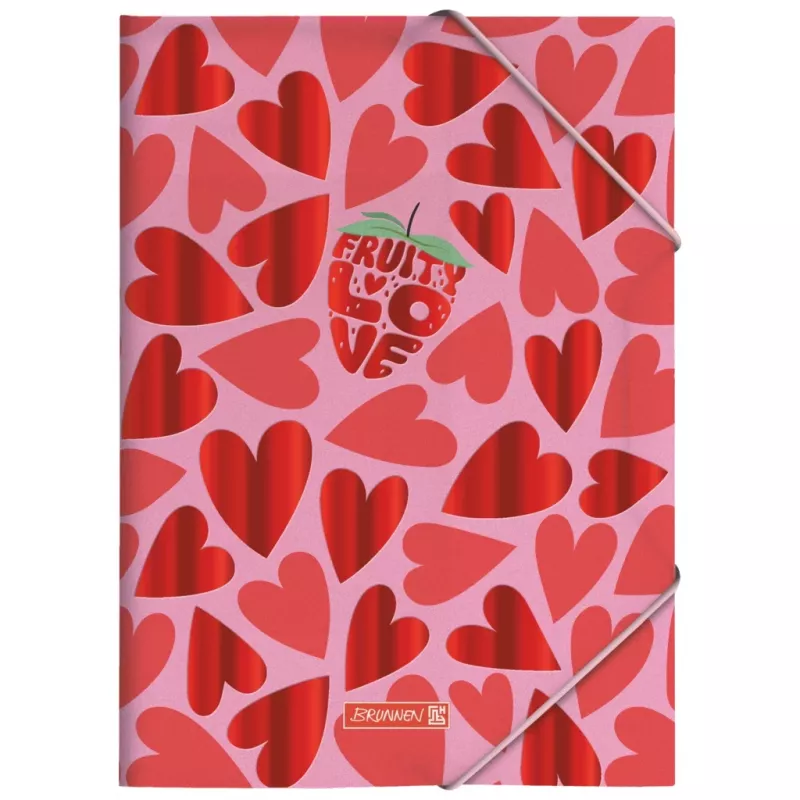 Dossier BRUNNEN Fruity Love Collection A4 rosa/vermelho, 1 unid. (1041604522)