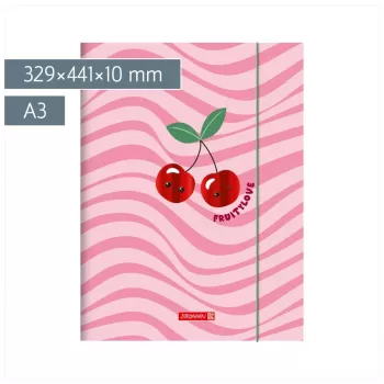 Pasta BRUNNEN Fruity Love Collection A3 rosa/vermelho, 1 unid. (1047030522)
