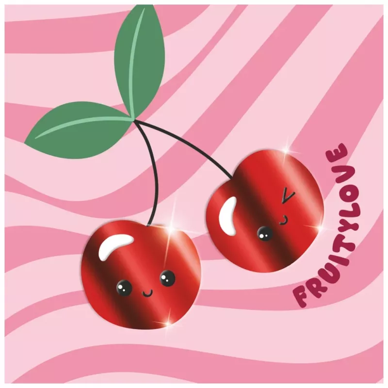 Pasta BRUNNEN Fruity Love Collection A3 rosa/vermelho, 1 unid. (1047030522)