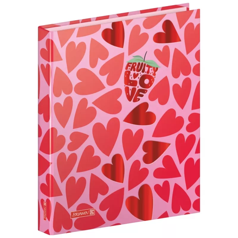 Brunnen Fruity Love dossiê de argolas, rosa