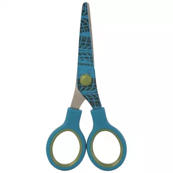 Tesoura infantil BRUNNEN Fast Wheels azul/verde 13,0 cm