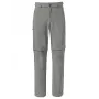 Vaude Farley calças de caminhada para homem Stone Grey