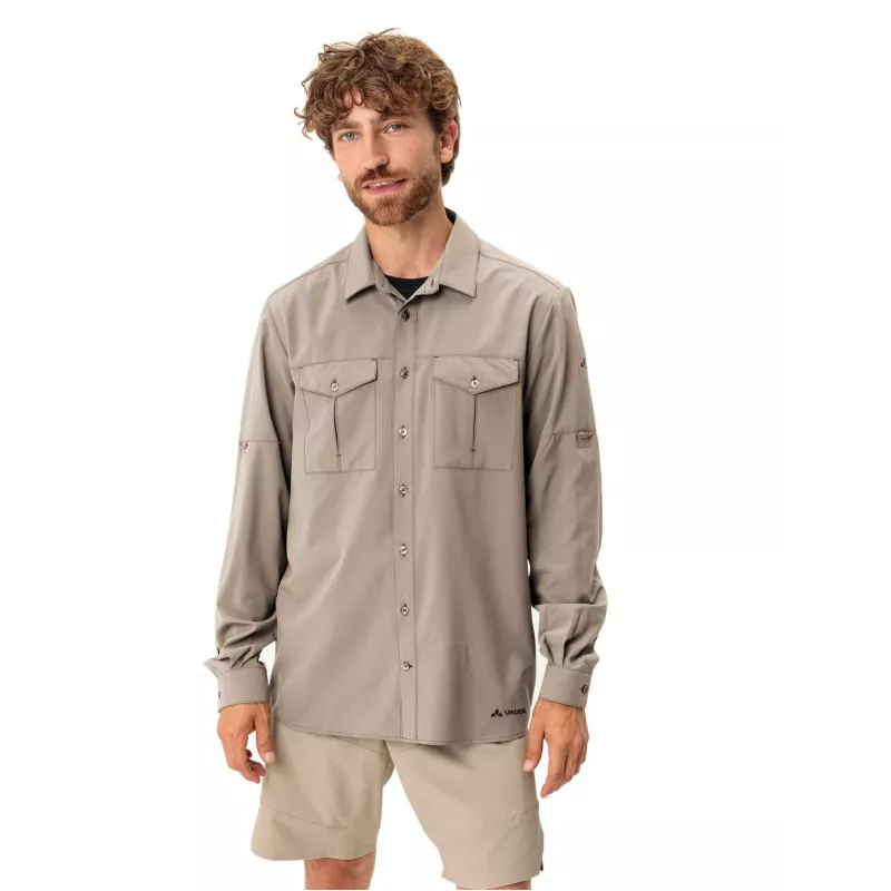 Vaude Rosemoor LS Shirt II - Linen - tamanho M