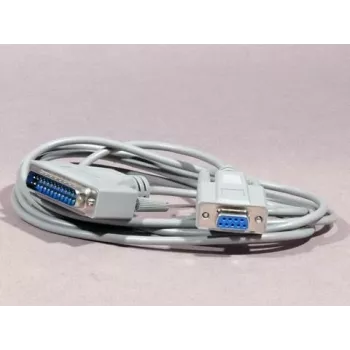 ARTDEV Cabo série RS232 DB9 macho para fêmea 1,5m cinzento-claro para impressora de recibos / ecrã de cliente