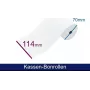 ARTDEV Rolo de recibo - papel normal HF 114 70 12 B/D/K aprox. 48 m