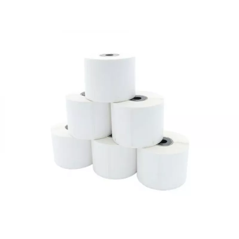 ARTDEV rolo de etiquetas térmicas diretas 56x25mm D79mm núcleo 12/25 1000 etiquetas/rolo