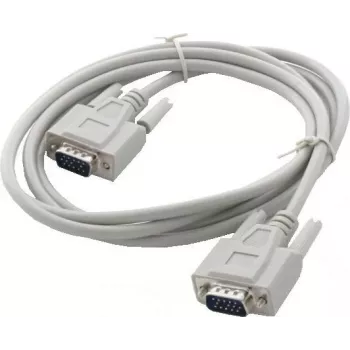 ARTDEV Cabo VGA 1,8m cinzento - HD D-Sub 15 pinos macho-macho