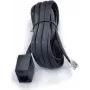 ARTDEV Cabo de extensão RJ12 3m preto - extensão telefónica