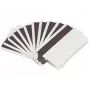 ARTDEV Cartão PVC em branco - 30mil 0,76mm com faixa magnética Hi-Co não programada - branco