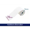 ARTDEV rolo de papel autocopiativo de 2 vias 76mm x 25m branco/amarelo para impressoras matriciais