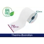 ARTDEV Rolo térmico 76x62x12 mm Branco 50 m