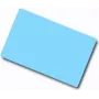 ARTDEV cartão de PVC em branco – 86 x 54mm 30mil 0,76mm azul claro