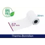 ARTDEV Rolo térmico - 57x30x12 mm B/D máx./K com texto de débito direto Branco 9m