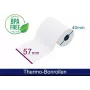 ARTDEV Rolo térmico - 57x40x12 mm B/D máx./K com texto de débito direto 18m 48g