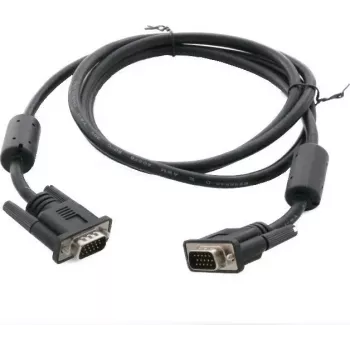 ARTDEV cabo VGA 1,5 m HD D-Sub 15 pinos macho para macho preto