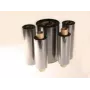 ARTDEV fita de transferência térmica cera/resina 300m x 110mm núcleo 1 polegada preto