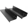 ARTDEV suporte de montagem sob a mesa preto para caixa de dinheiro AC-4280