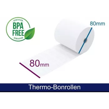 ARTDEV rolo térmico - 80x80x12 B/D max./K com texto de restauração 80m 48g