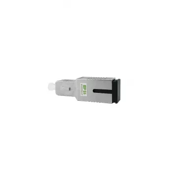 Atenuador de fibra ótica BlueOptics monomodo SC/APC simplex 5dB