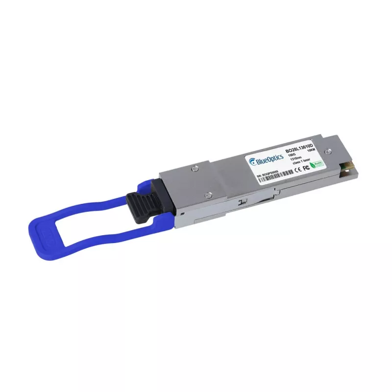 Transceptor BlueOptics QSFP28 100GBASE-LR4 compatível com Ruckus (E100G-QSFP28-LR4-10KM-BO)