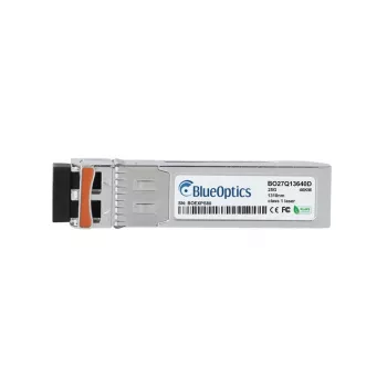 BlueOptics SFP28-25G-ER transcetor SFP28 compatível com Synology, 25GBASE-ER, LC Duplex, fibra monomodo, BO27Q13640D