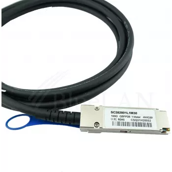 BLUELAN Compatível HPE 845418-B21 Cabo Direct Attach, 100GBASE-CR4, Infiniband EDR, 26AWG, 5 metros (845418-B21-BL)