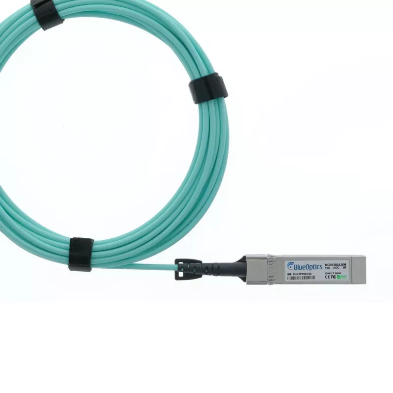 BlueOptics SFP+ Cabo Ótico Ativo 10GbE 25m compatível com Synology BO353503J25M