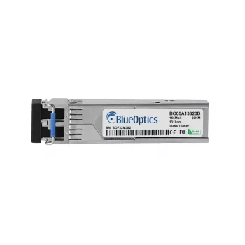 BlueOptics Transceptor SFP compatível com Ruckus E1MG-100FX-IR-OM, 100BASE-FX, 1310nm, 2km, LC Duplex, MMF