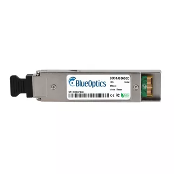 Transceptor XFP BlueOptics BO31J856S3D compatível com Ruckus 10G-XFP-SR, LC Duplex, 10GBASE-SR, multimodo