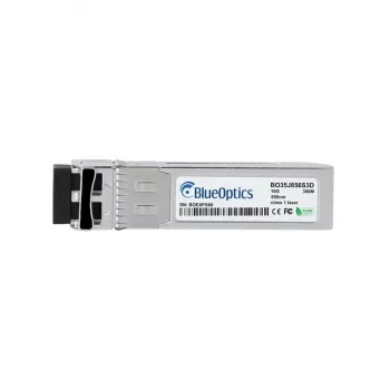 BlueOptics BO35J856S3D transceptor SFP+ compatível com Ruckus 10G-SFPP-USR, LC duplex, 10GBASE-SR, multimodo