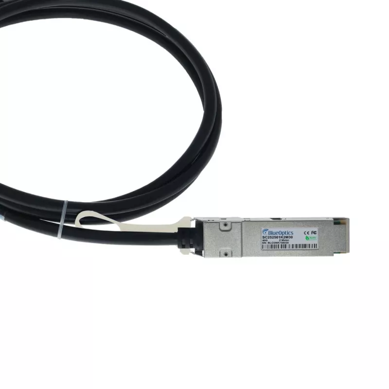 BlueOptics cabo BlueLAN DAC QSFP+ 1,3 m compatível com Ruckus 40G-QSFP-C-0101