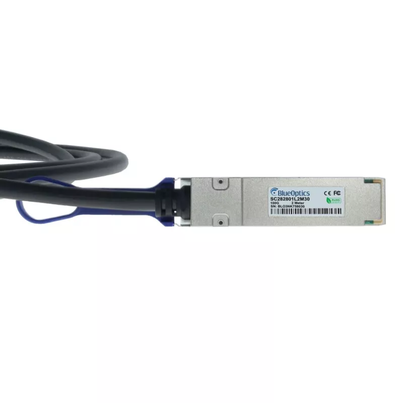 Cabo BlueOptics Ruckus 100G-Q28-Q28-C-0301 BlueLAN DAC QSFP28 compatível 3m