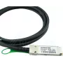 Cabo breakout de ligação direta BlueLAN 40GBASE-CR4 QSFP+ para 4x10GBASE-CR SFP+, 3m, cobre passivo, AWG30, compatível com Extreme Networks AA1404035-E6