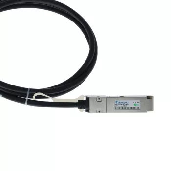 Cabo BlueOptics Ruckus BlueLAN DAC QSFP+ compatível 0,5m 40Gbps cobre passivo